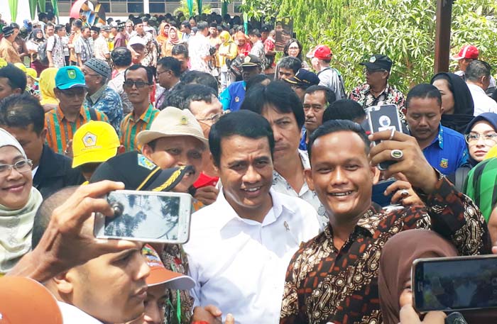 Gabah Bawon, Penyuluh Elaborasi Harga GKP `Padi Rebah dan Berdiri`